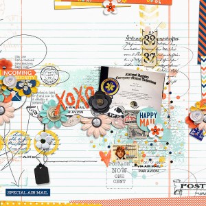 Snail Mail Kit by Studio Basic,, Sugary Fancy, and Traci Reed Snail Mail Brushes and Stuff by Studio Basic
