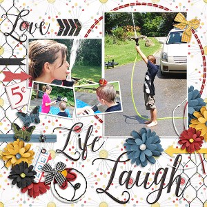 Fuss Free: Perfect Days 2 by Fiddle-Dee-Dee Designs Cottage No9 by Etc by Danyale Cottage No9 Word Art by Etc by Danyale