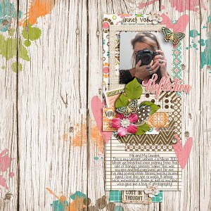 Musings Bundle by Etc. by Danyale Template and Story Starter from Simple Scrapper Premium Membership