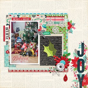 Believe: December 2015 Collection by Pixels and Company Blueprint No. 6 by Gennifer Bursett